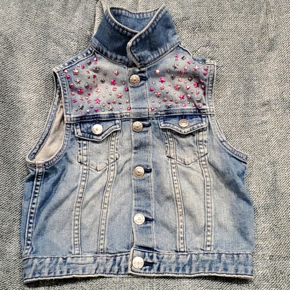 Girl's Denim H&M Vest - Picture 1 of 4
